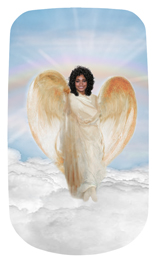 DAROYAL-119-BL Angel (AA) Clouds Blue